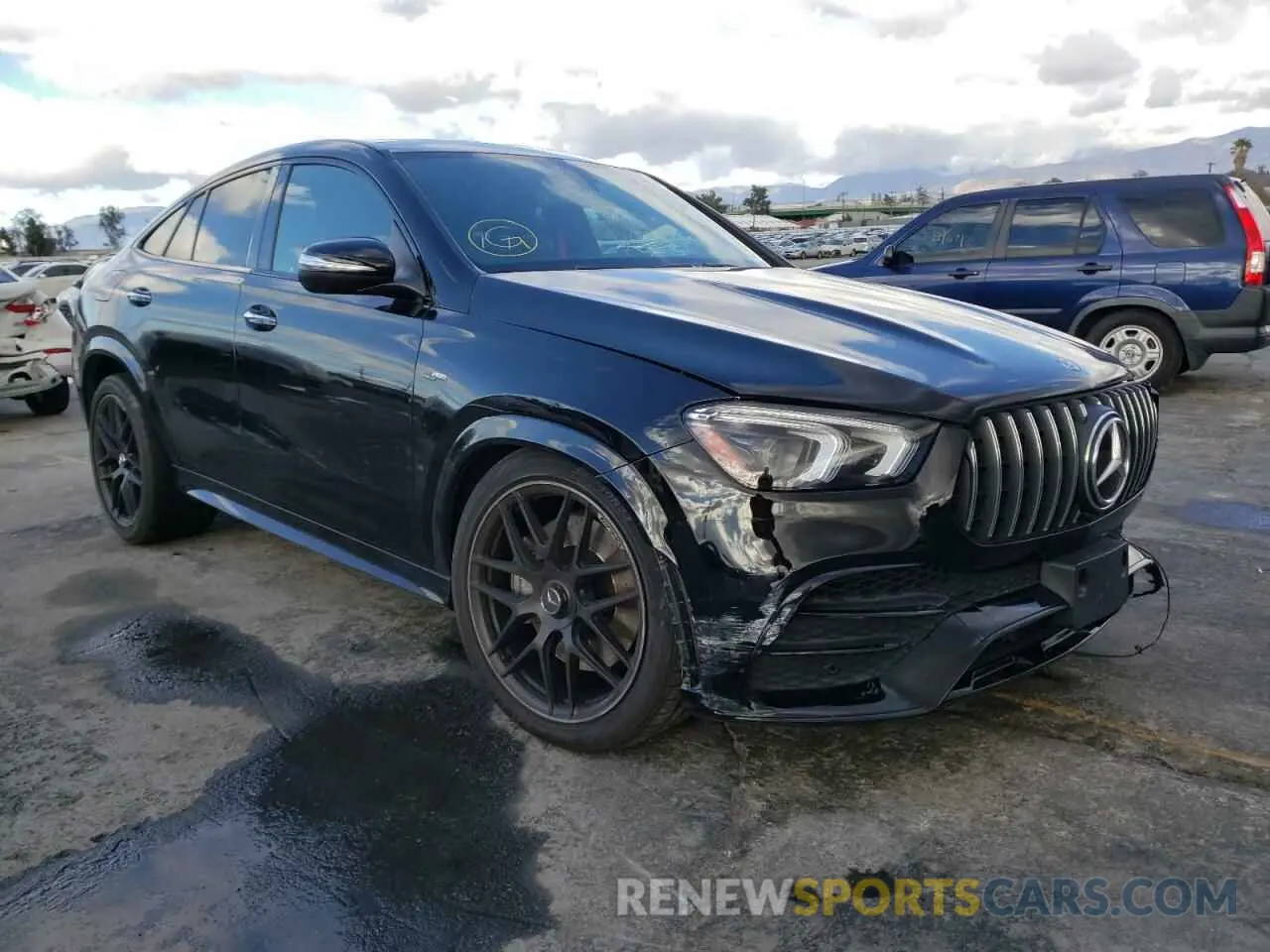 4 fotografías del automóvil dañado 4JGFD6BB0MA264220 MERCEDES-BENZ GLE-CLASS 2021