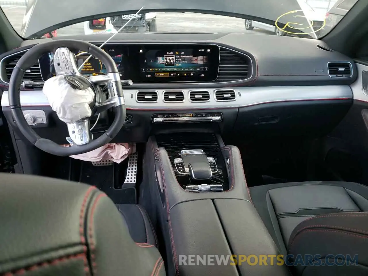 8 fotografías del automóvil dañado 4JGFD6BB0MA264220 MERCEDES-BENZ GLE-CLASS 2021