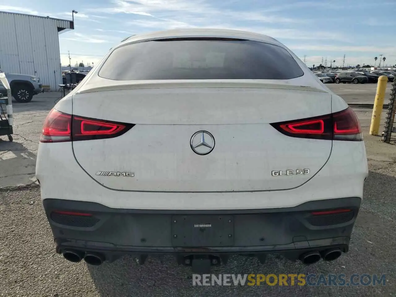 6 fotografías del automóvil dañado 4JGFD6BB0MA559463 MERCEDES-BENZ GLE-CLASS 2021