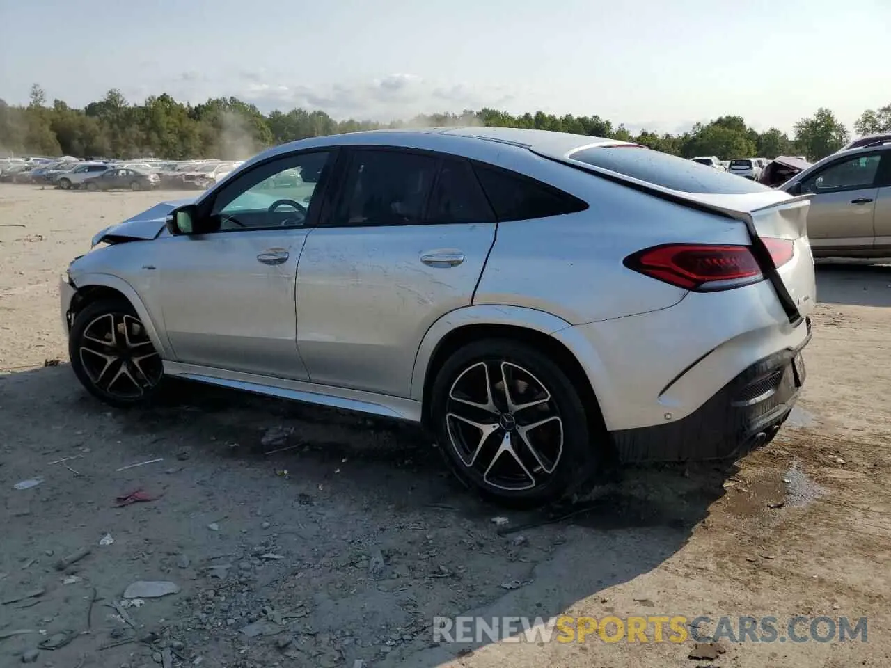 2 fotografías del automóvil dañado 4JGFD6BB1MA361166 MERCEDES-BENZ GLE-CLASS 2021