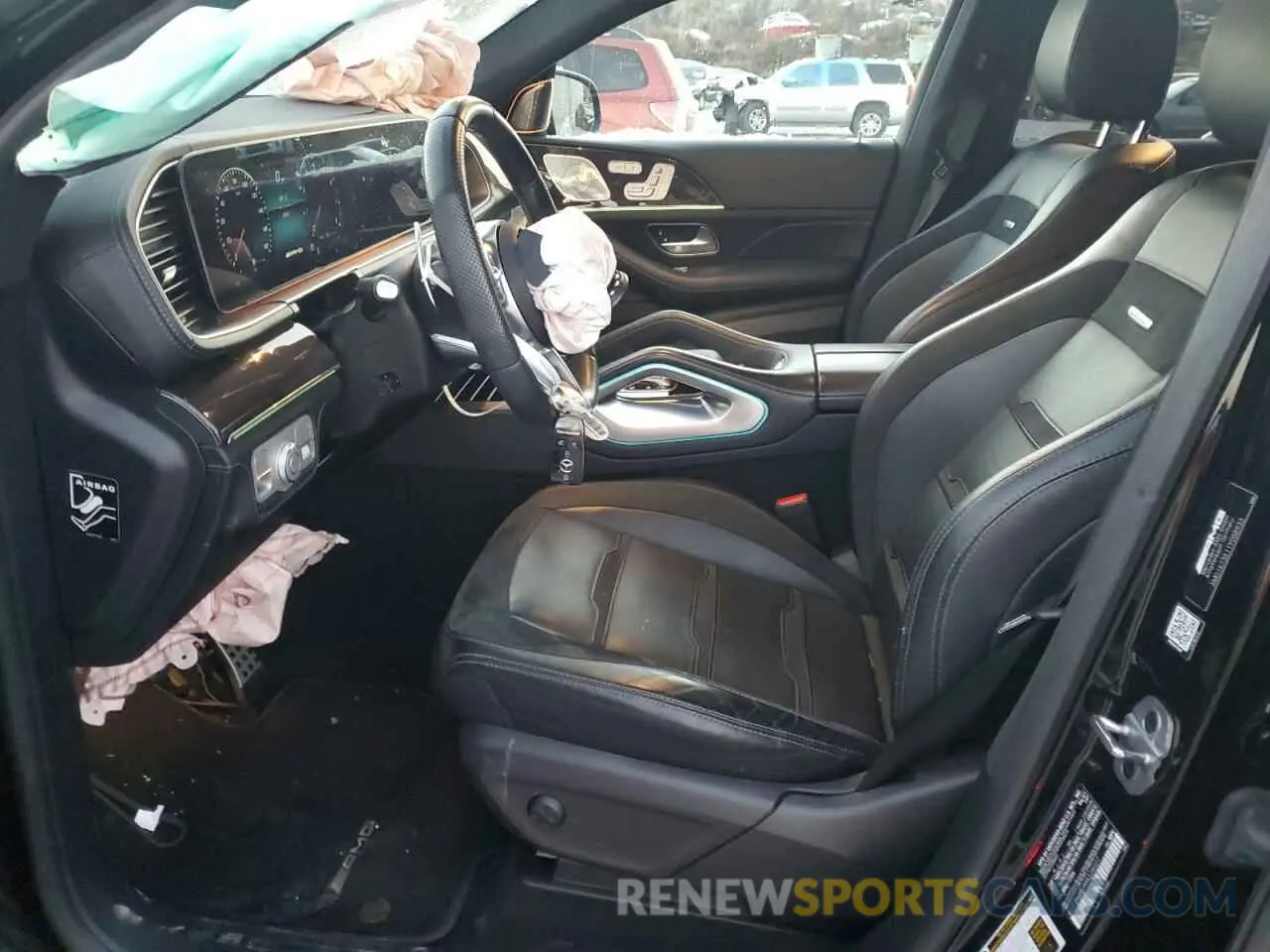 7 fotografías del automóvil dañado 4JGFD6BB1MA528027 MERCEDES-BENZ GLE-CLASS 2021