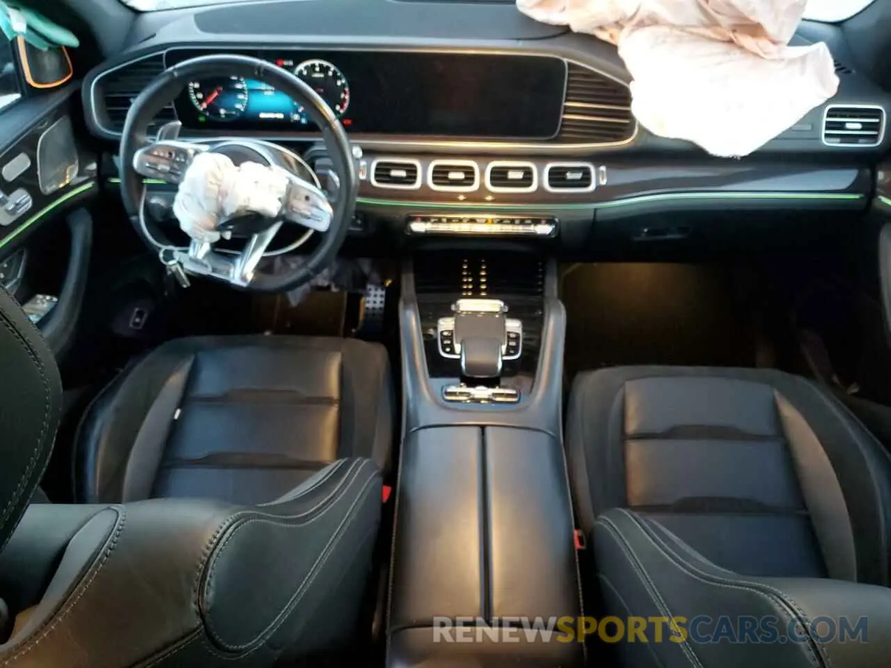 8 fotografías del automóvil dañado 4JGFD6BB1MA528027 MERCEDES-BENZ GLE-CLASS 2021