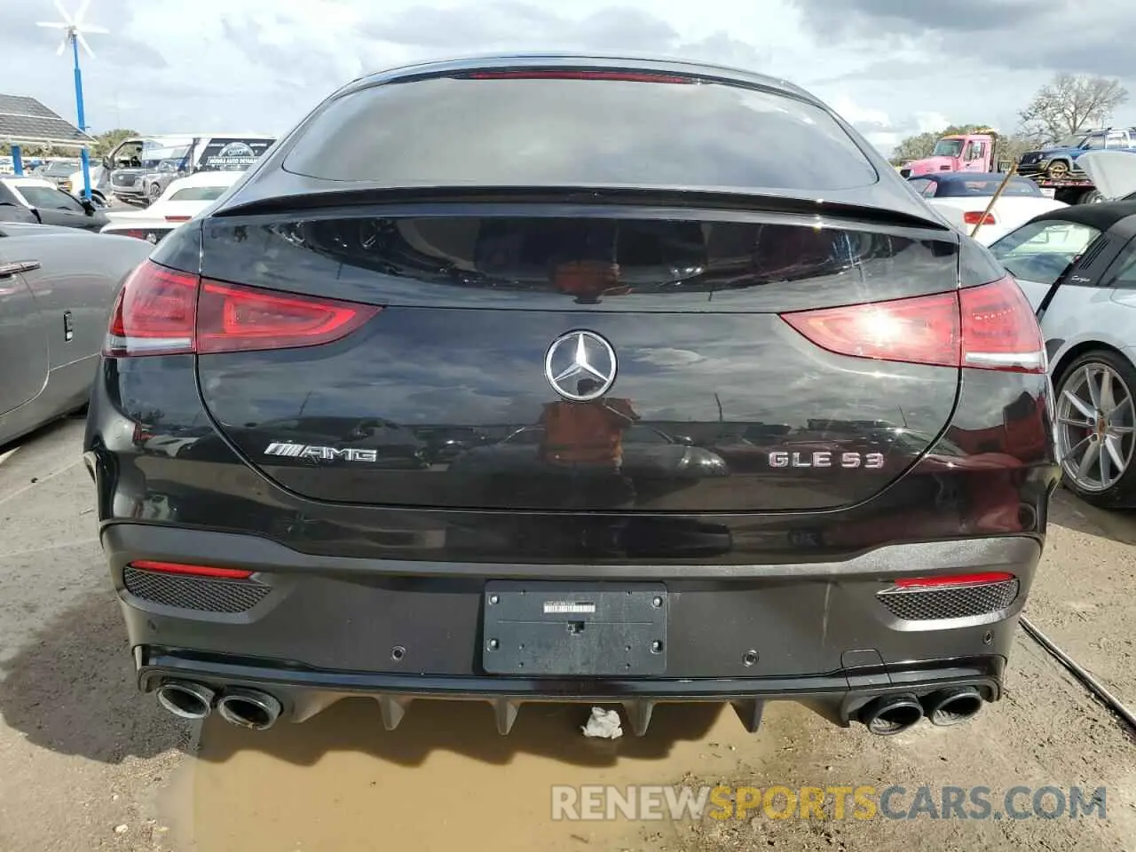 6 fotografías del automóvil dañado 4JGFD6BB2MA396881 MERCEDES-BENZ GLE-CLASS 2021
