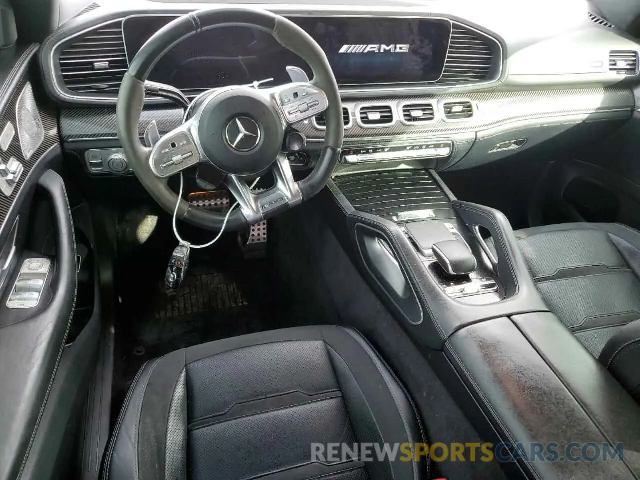 8 fotografías del automóvil dañado 4JGFD6BB2MA396881 MERCEDES-BENZ GLE-CLASS 2021