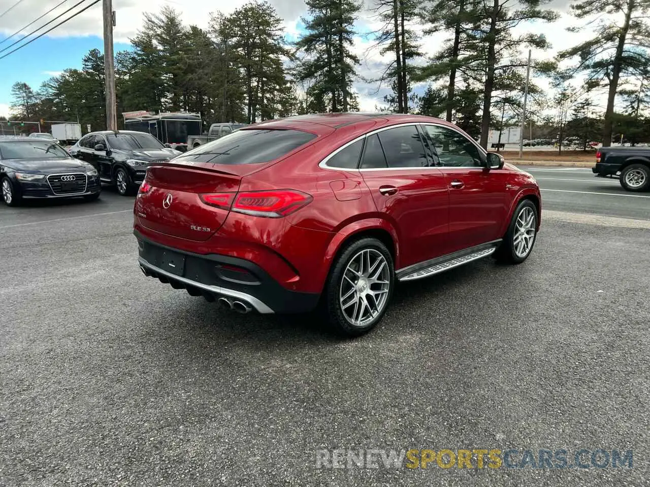 4 fotografías del automóvil dañado 4JGFD6BB2MA397139 MERCEDES-BENZ GLE-CLASS 2021