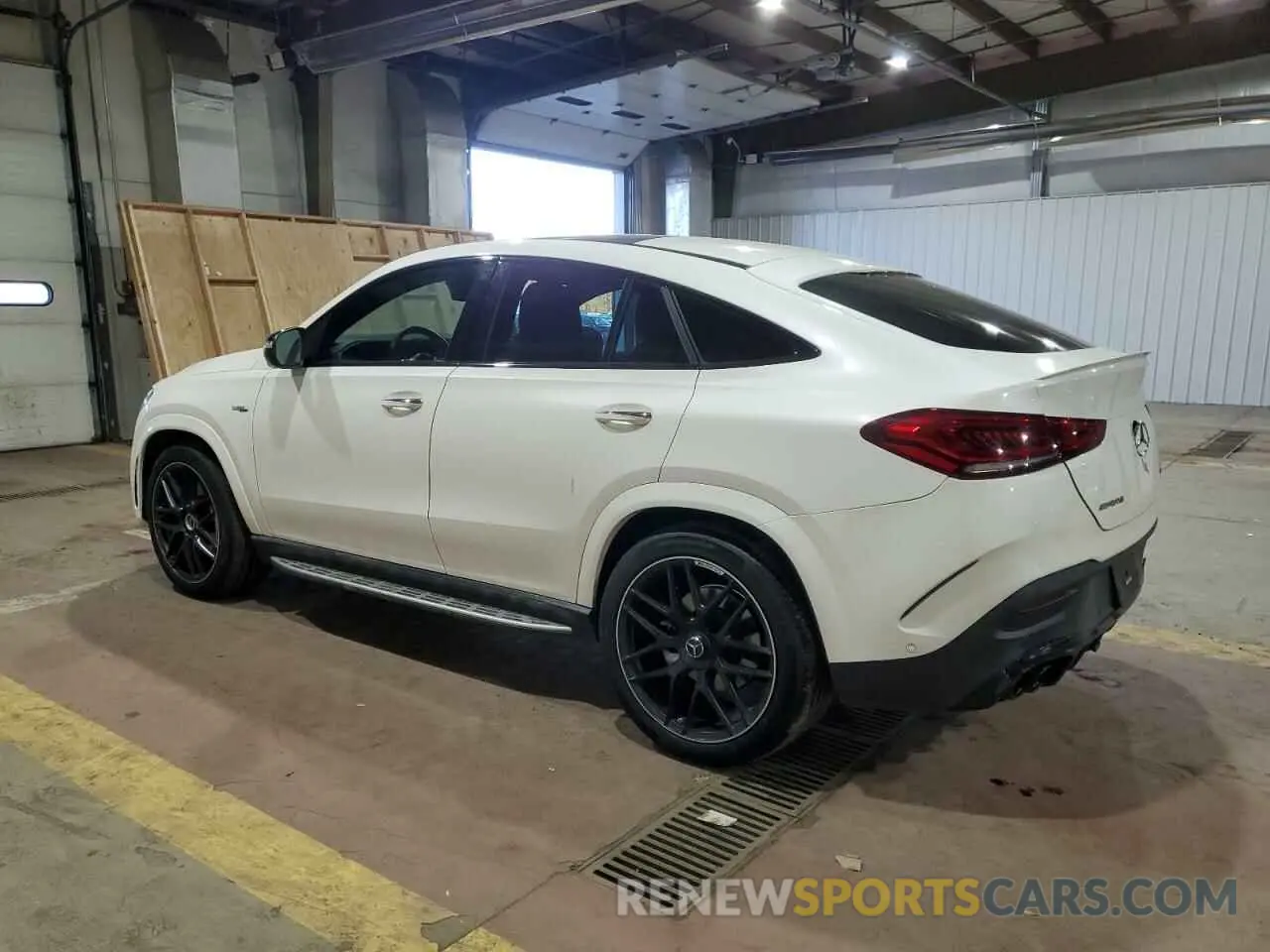 2 fotografías del automóvil dañado 4JGFD6BB9MA382668 MERCEDES-BENZ GLE-CLASS 2021