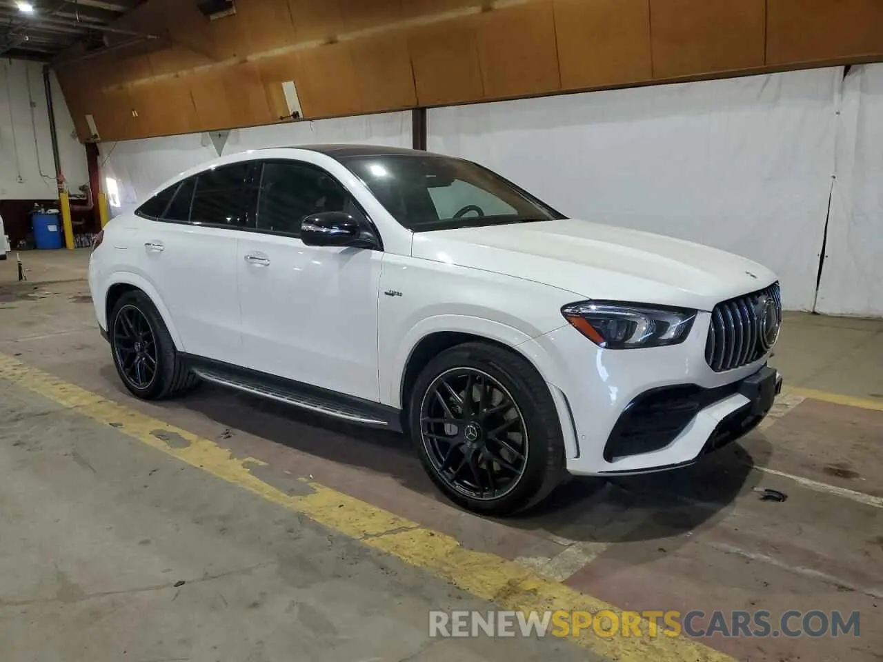 4 fotografías del automóvil dañado 4JGFD6BB9MA382668 MERCEDES-BENZ GLE-CLASS 2021