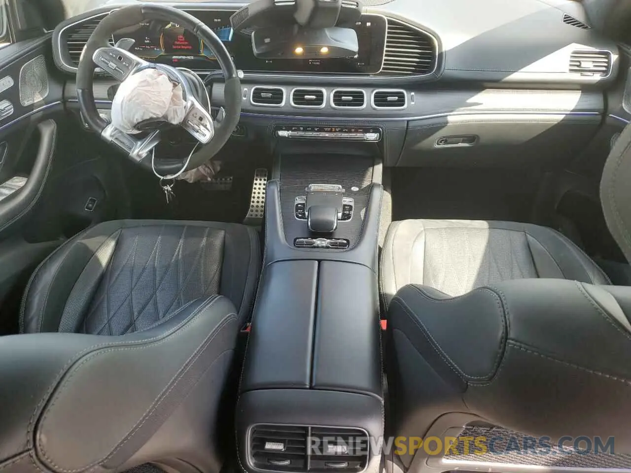 8 fotografías del automóvil dañado 4JGFD8KB1MA532283 MERCEDES-BENZ GLE-CLASS 2021