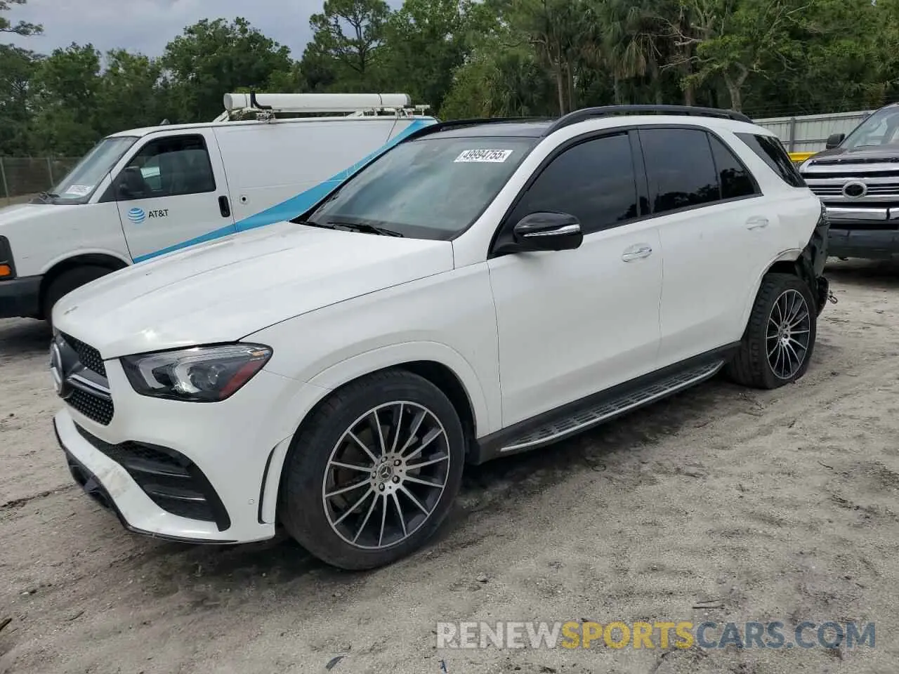 1 fotografías del automóvil dañado 4JGFB4JB1NA666812 MERCEDES-BENZ GLE-CLASS 2022