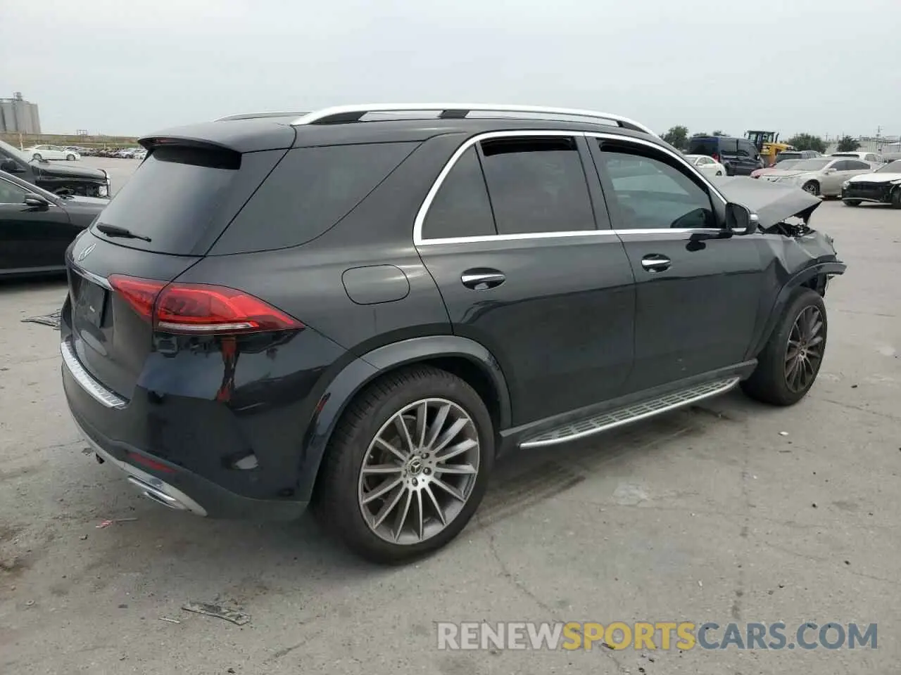 3 fotografías del automóvil dañado 4JGFB4JB2NA586936 MERCEDES-BENZ GLE-CLASS 2022