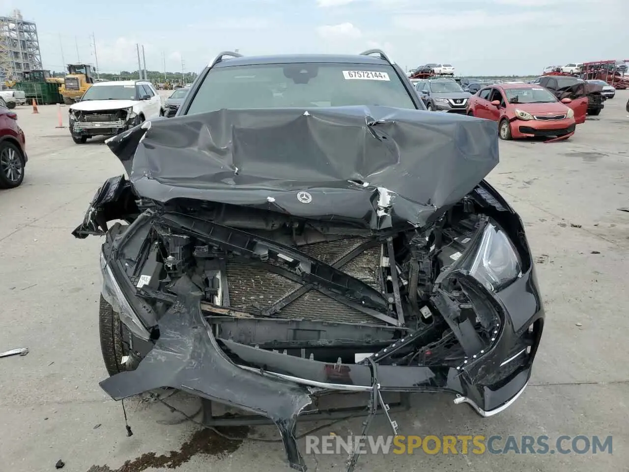 5 fotografías del automóvil dañado 4JGFB4JB2NA586936 MERCEDES-BENZ GLE-CLASS 2022