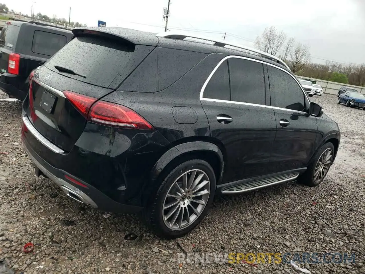 3 fotografías del automóvil dañado 4JGFB4JB3NA619099 MERCEDES-BENZ GLE-CLASS 2022