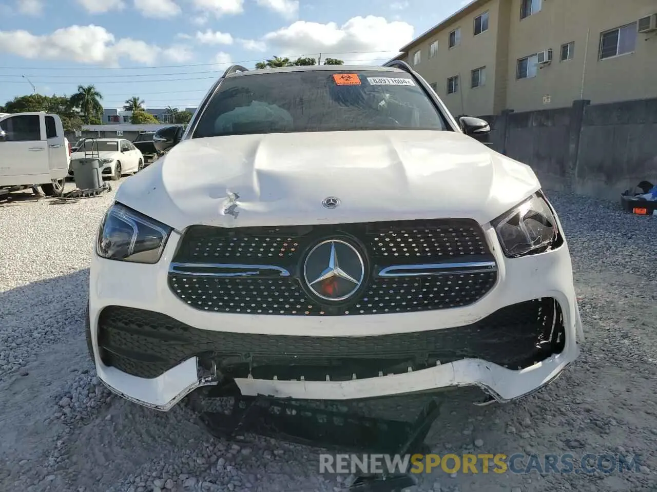 5 fotografías del automóvil dañado 4JGFB4JB3NA731448 MERCEDES-BENZ GLE-CLASS 2022