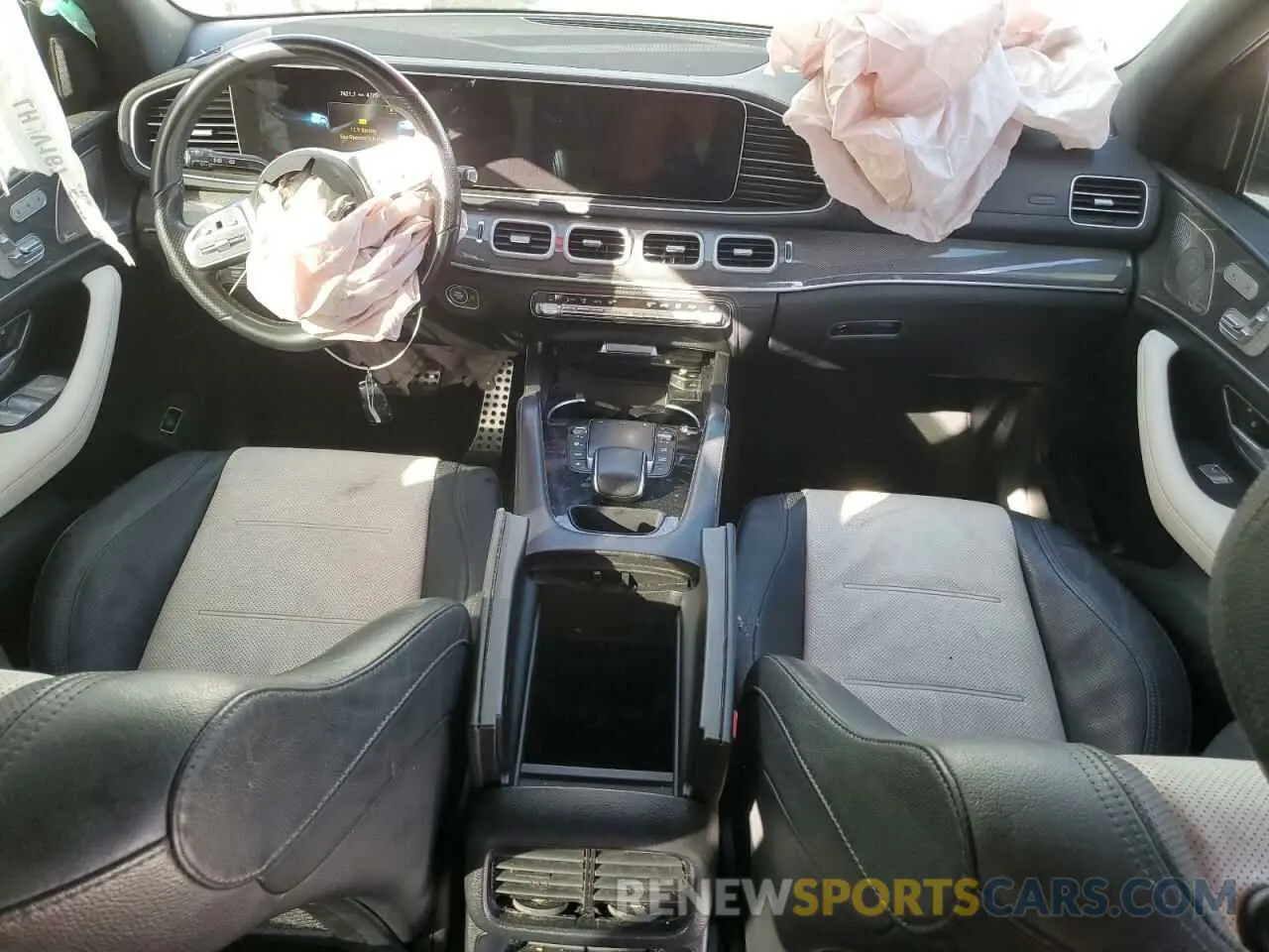 8 fotografías del automóvil dañado 4JGFB4JB3NA731448 MERCEDES-BENZ GLE-CLASS 2022