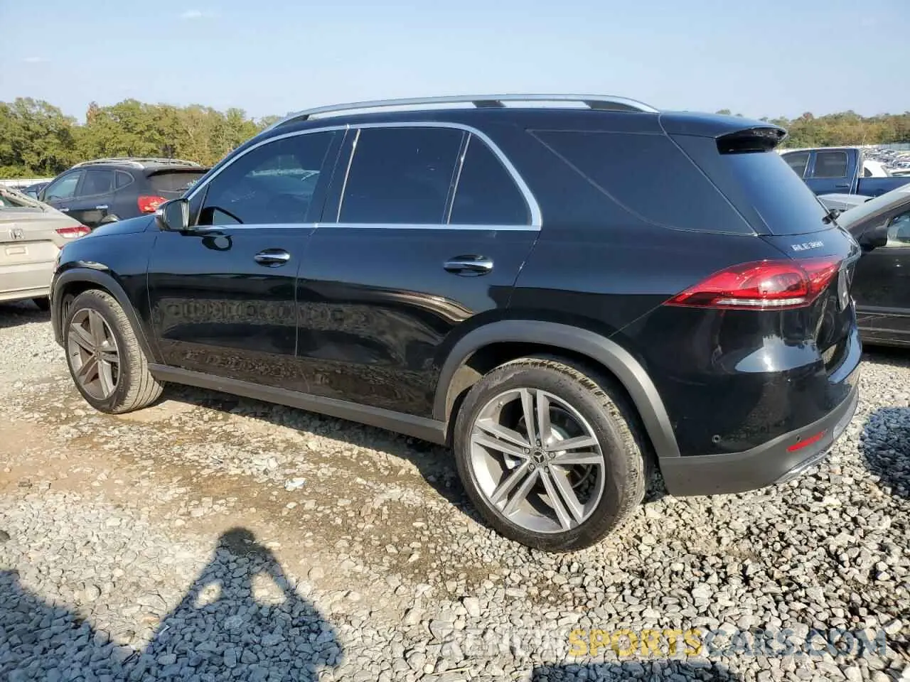2 fotografías del automóvil dañado 4JGFB4JB3NA736715 MERCEDES-BENZ GLE-CLASS 2022
