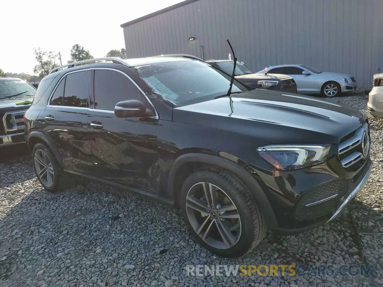 4 fotografías del automóvil dañado 4JGFB4JB3NA736715 MERCEDES-BENZ GLE-CLASS 2022