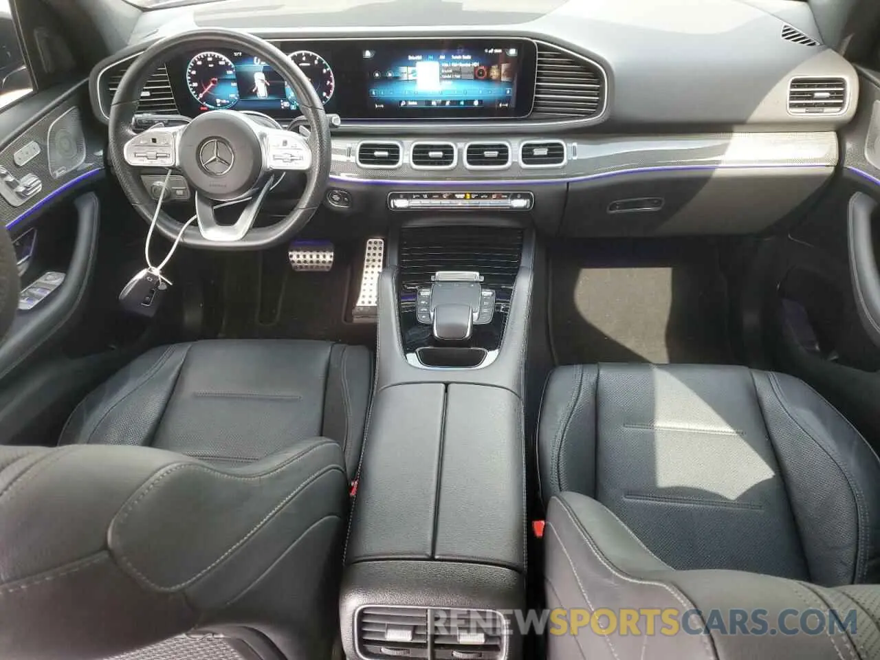 8 fotografías del automóvil dañado 4JGFB4JB4NA631889 MERCEDES-BENZ GLE-CLASS 2022