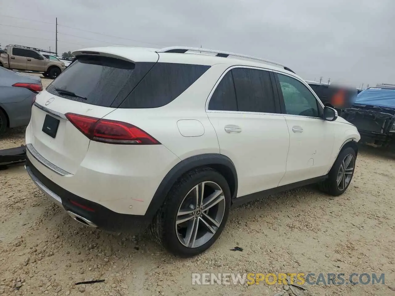 3 fotografías del automóvil dañado 4JGFB4JB5NA598062 MERCEDES-BENZ GLE-CLASS 2022