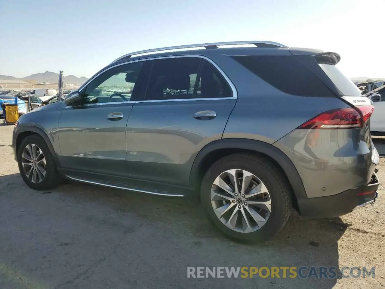 2 fotografías del automóvil dañado 4JGFB4JB5NA619542 MERCEDES-BENZ GLE-CLASS 2022