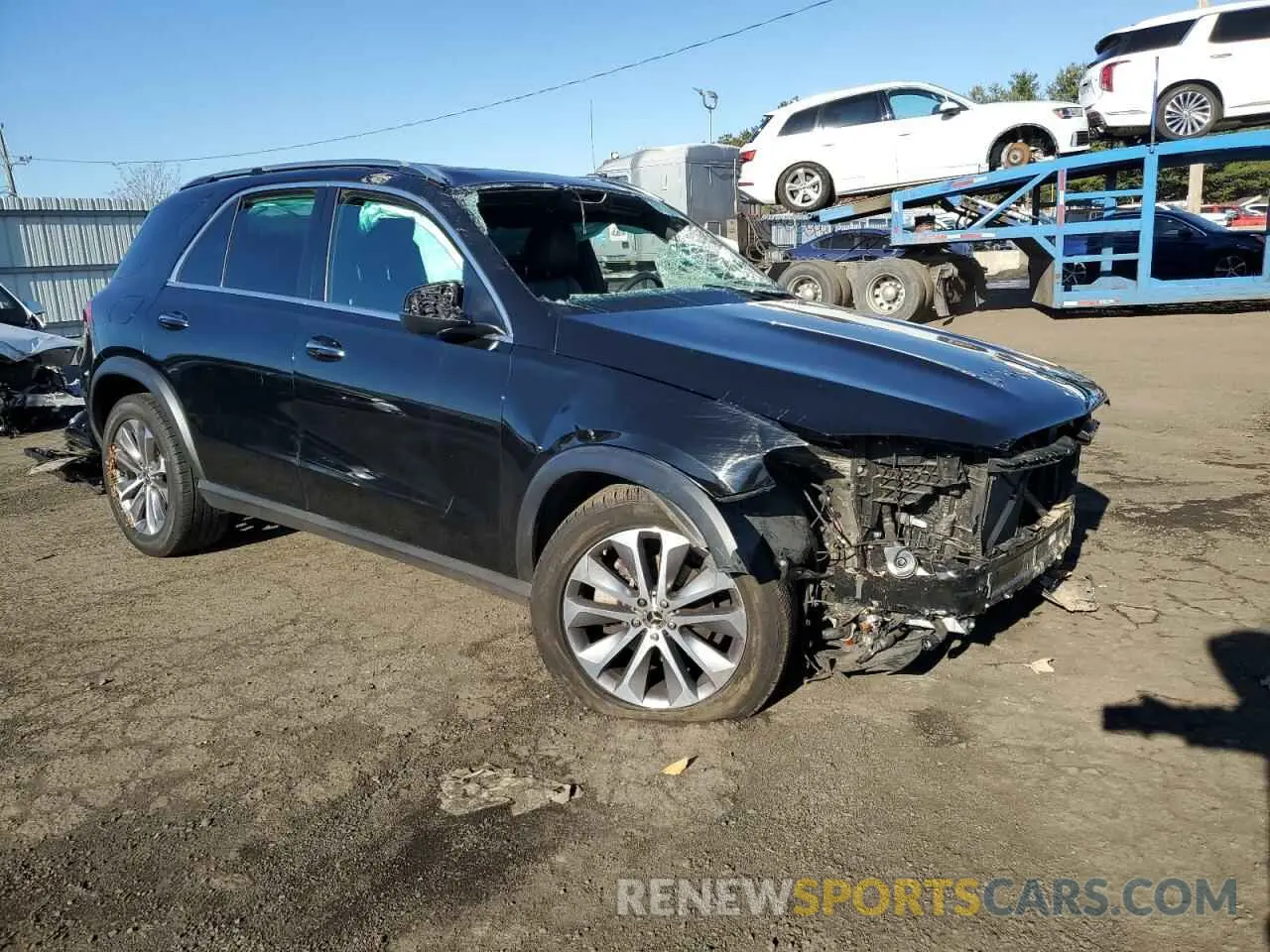 4 fotografías del automóvil dañado 4JGFB4JB6NA621896 MERCEDES-BENZ GLE-CLASS 2022
