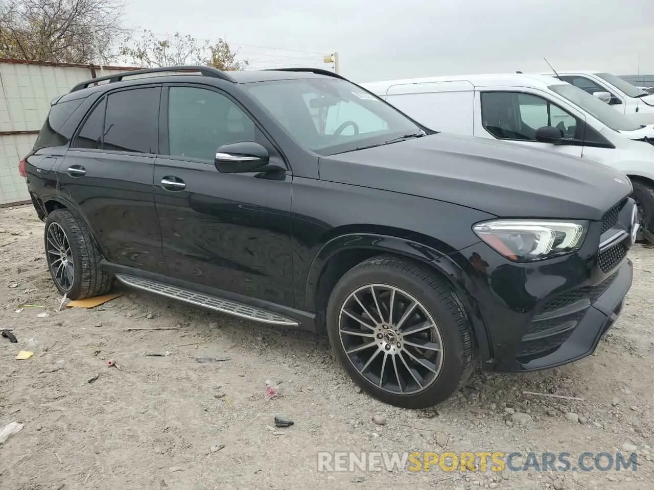 4 fotografías del automóvil dañado 4JGFB4JB8NA675765 MERCEDES-BENZ GLE-CLASS 2022