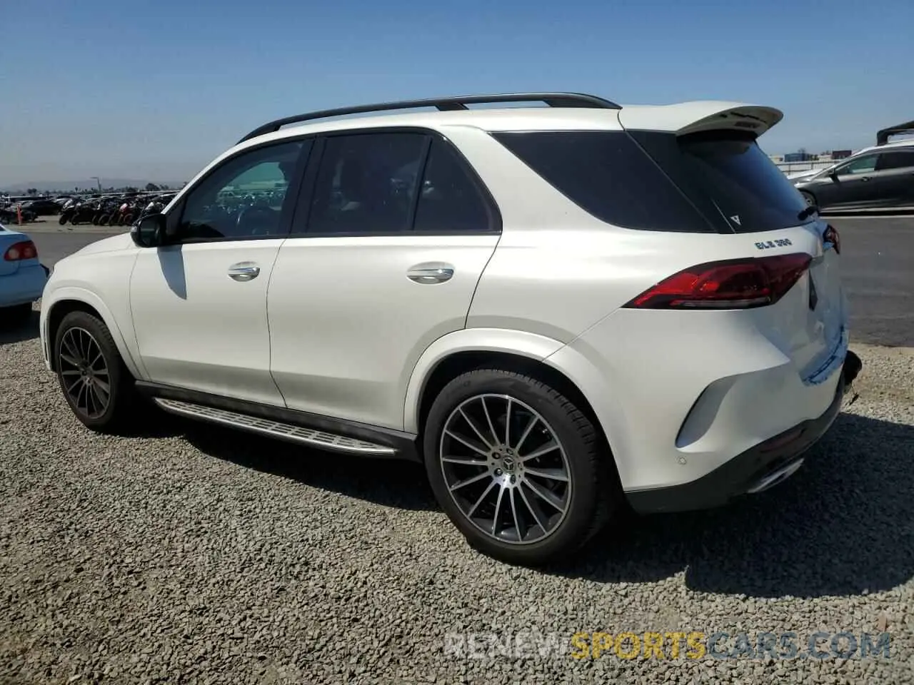2 fotografías del automóvil dañado 4JGFB4JB9NA619656 MERCEDES-BENZ GLE-CLASS 2022