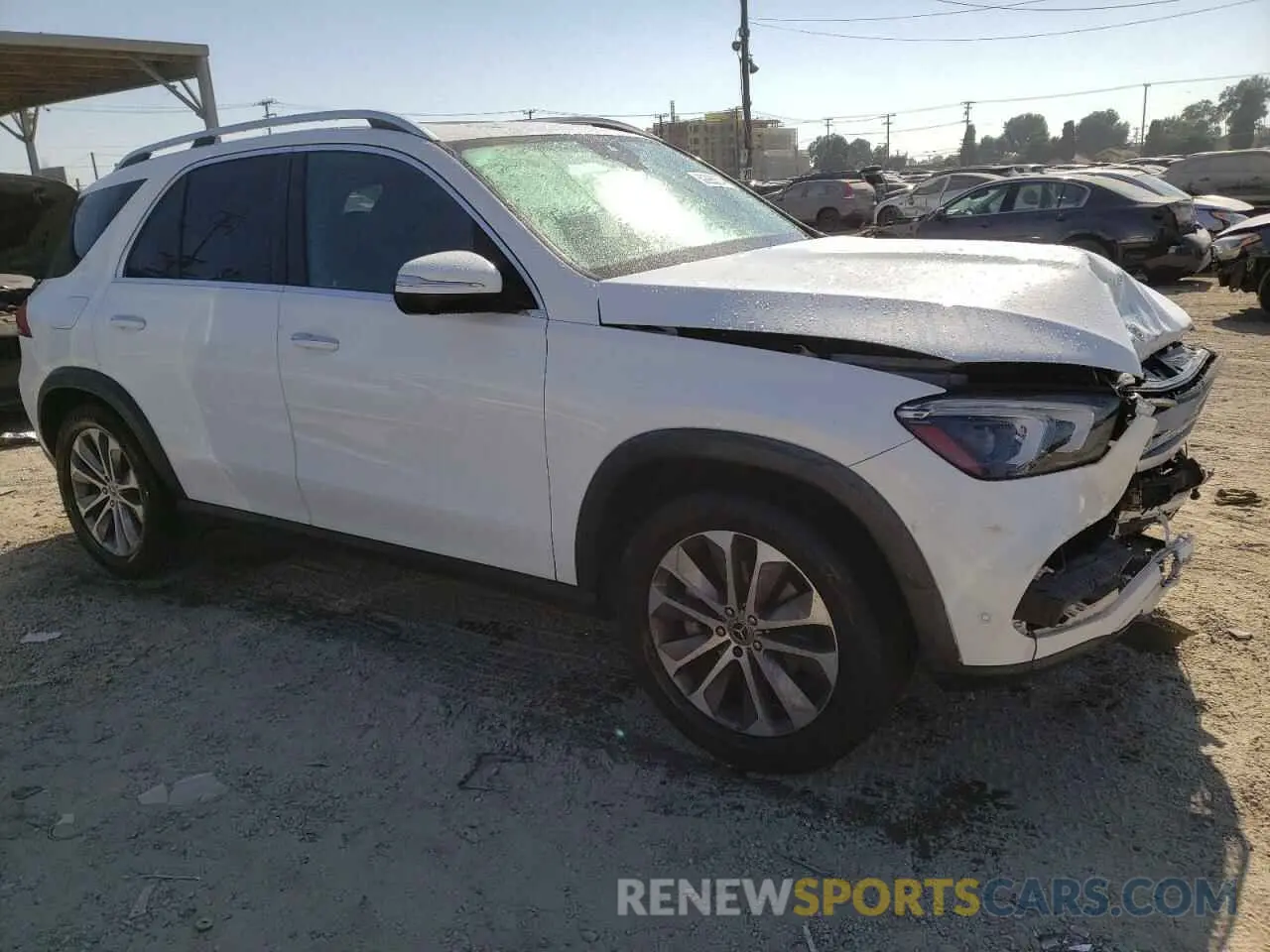 4 fotografías del automóvil dañado 4JGFB4JB9NA621830 MERCEDES-BENZ GLE-CLASS 2022