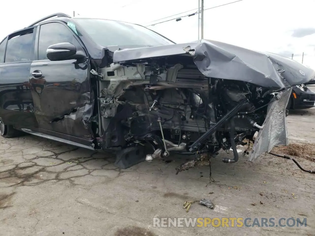 9 fotografías del automóvil dañado 4JGFB4JB9NA638773 MERCEDES-BENZ GLE-CLASS 2022