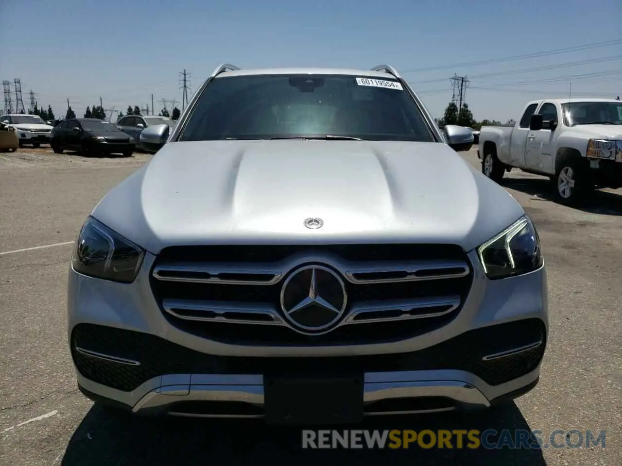 5 fotografías del automóvil dañado 4JGFB4JB9NA670414 MERCEDES-BENZ GLE-CLASS 2022