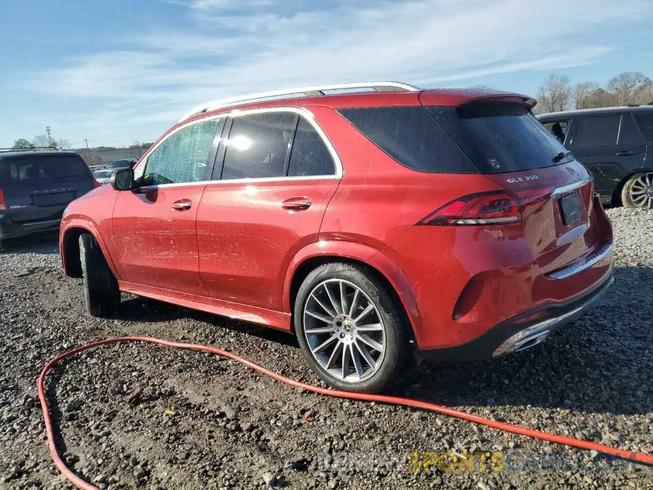 2 fotografías del automóvil dañado 4JGFB4JBXNA785359 MERCEDES-BENZ GLE-CLASS 2022
