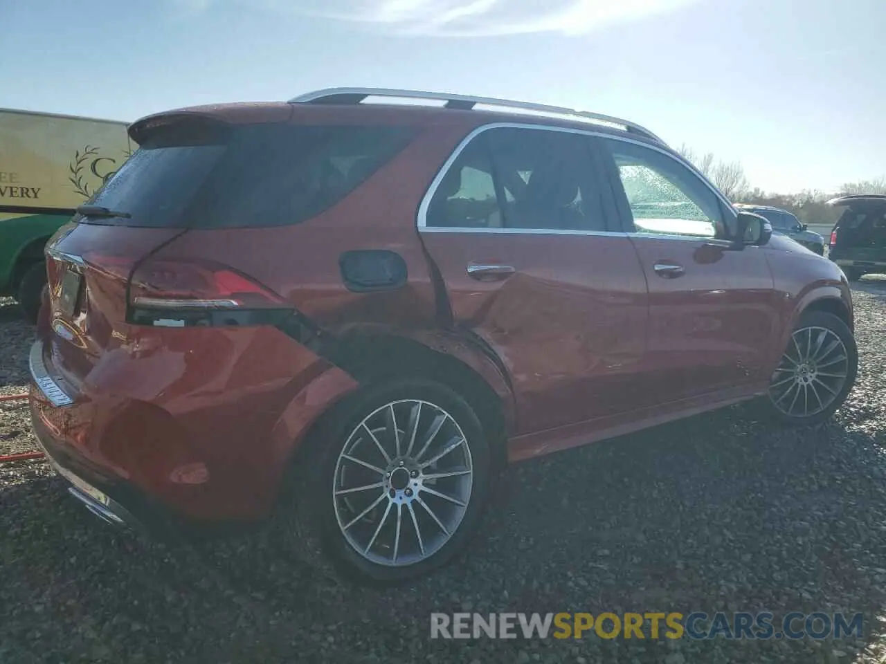 3 fotografías del automóvil dañado 4JGFB4JBXNA785359 MERCEDES-BENZ GLE-CLASS 2022