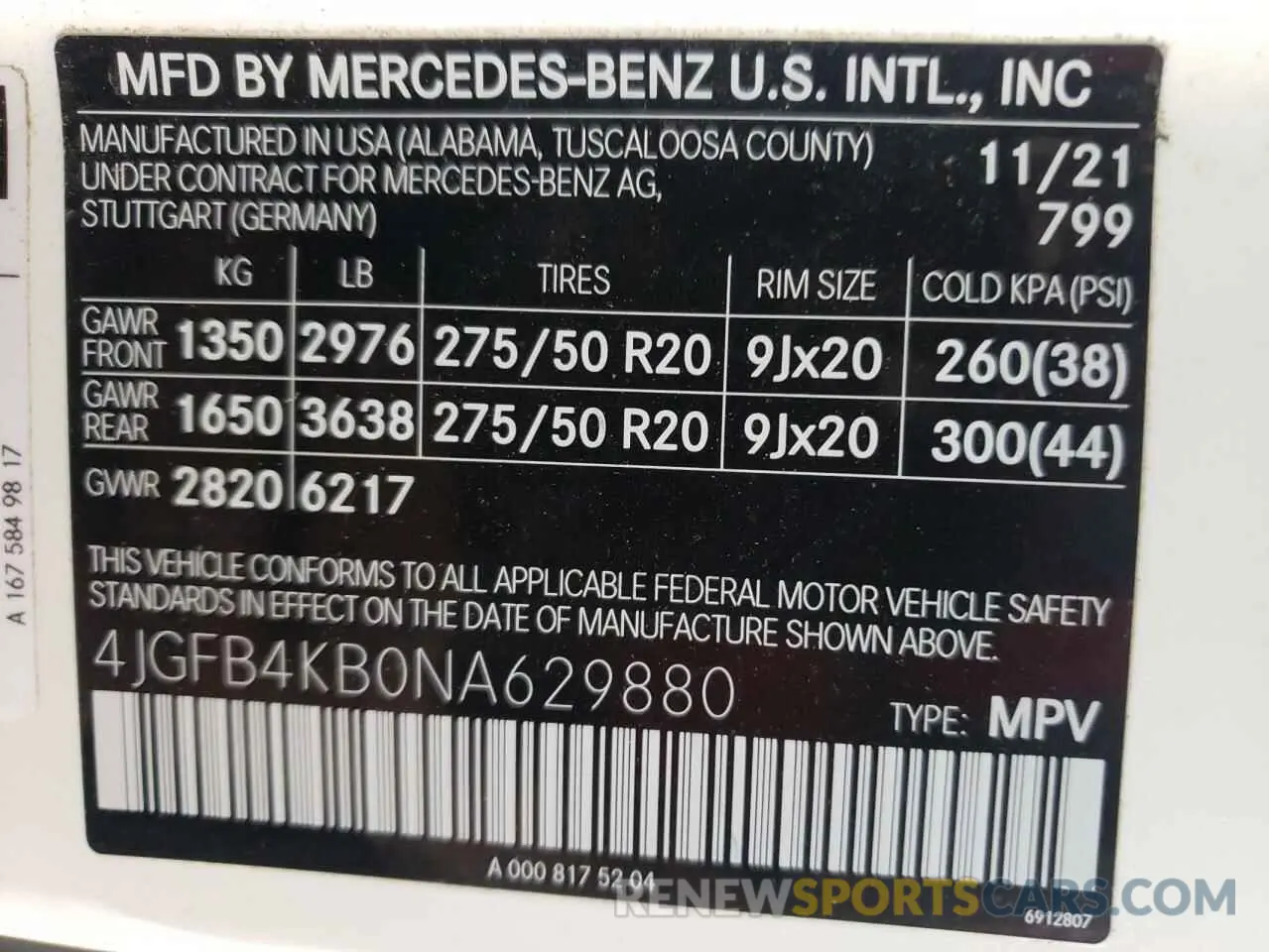 13 fotografías del automóvil dañado 4JGFB4KB0NA629880 MERCEDES-BENZ GLE-CLASS 2022