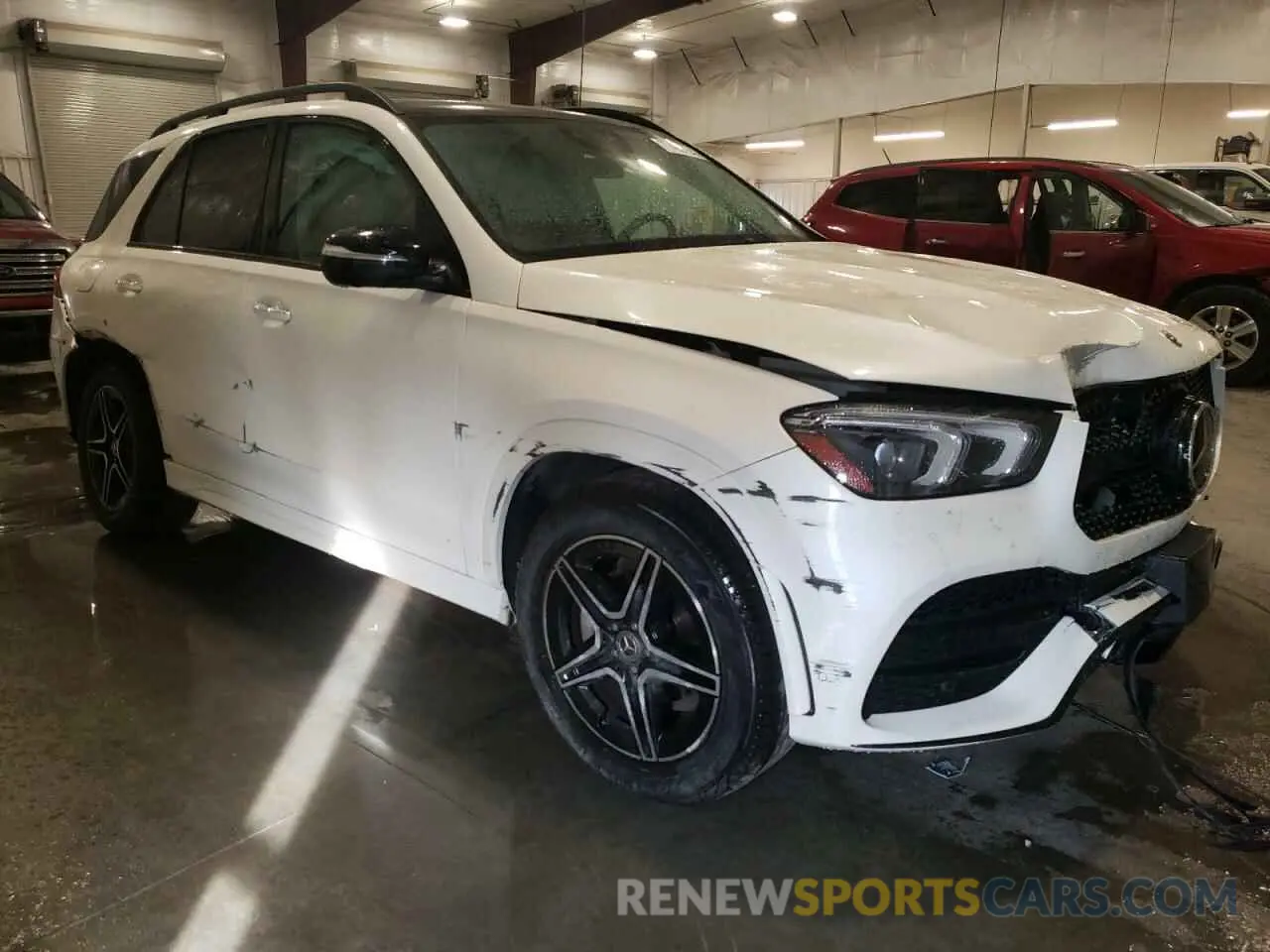 4 fotografías del automóvil dañado 4JGFB4KB0NA629880 MERCEDES-BENZ GLE-CLASS 2022