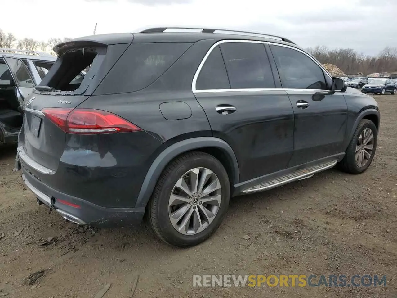 3 fotografías del automóvil dañado 4JGFB4KB0NA657646 MERCEDES-BENZ GLE-CLASS 2022