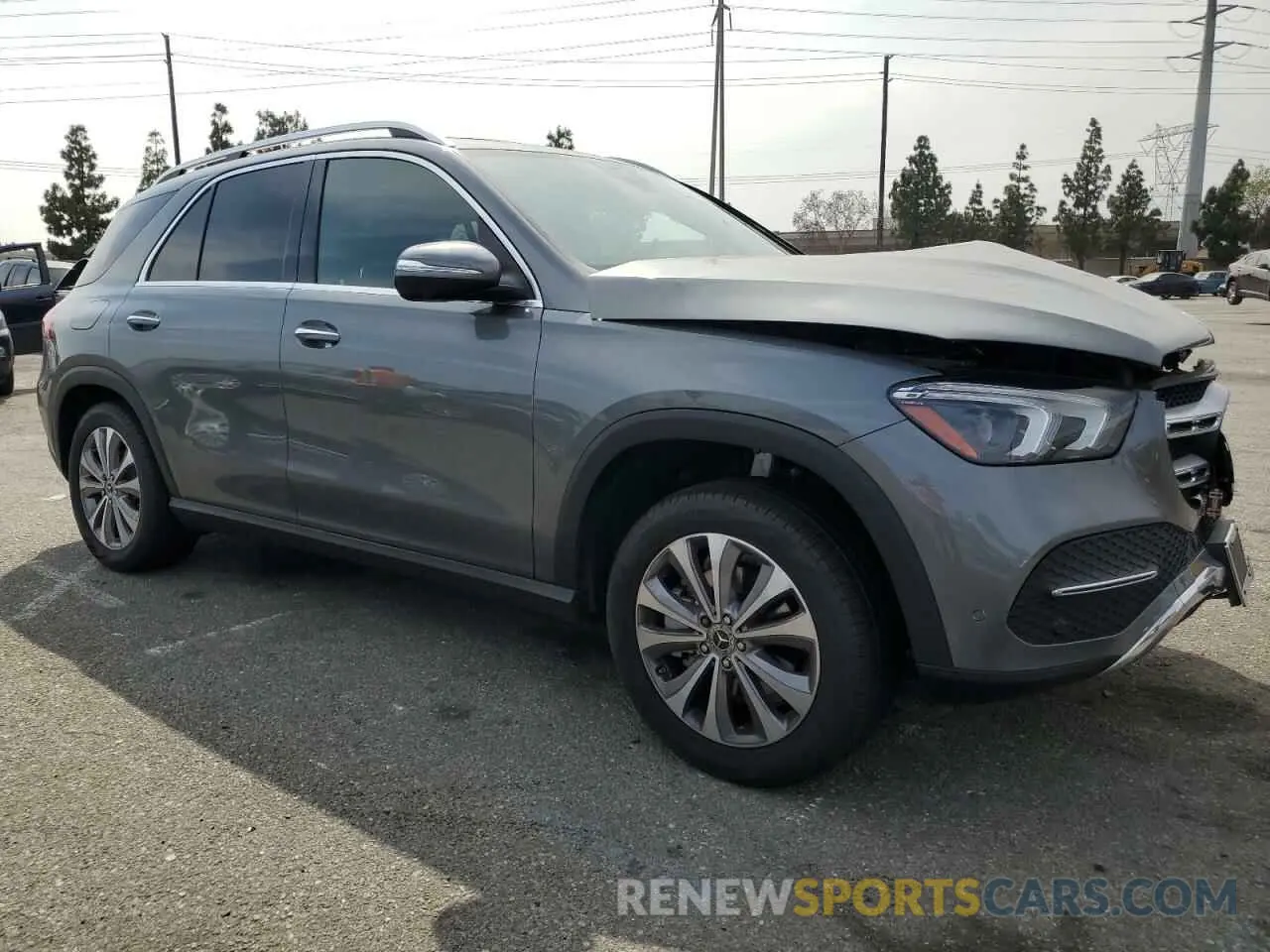 4 fotografías del automóvil dañado 4JGFB4KB0NA723533 MERCEDES-BENZ GLE-CLASS 2022