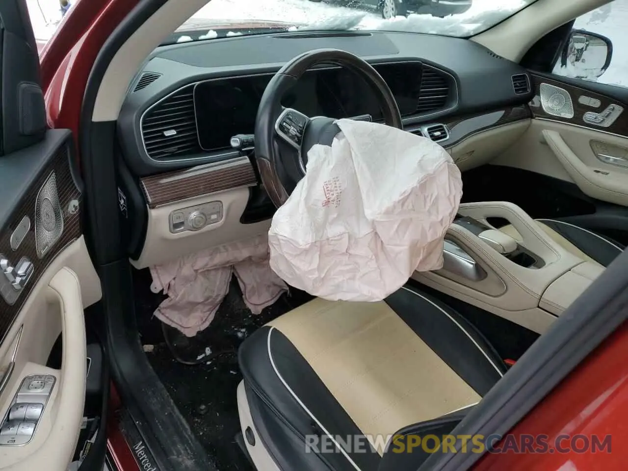 8 fotografías del automóvil dañado 4JGFB4KB5NA586900 MERCEDES-BENZ GLE-CLASS 2022