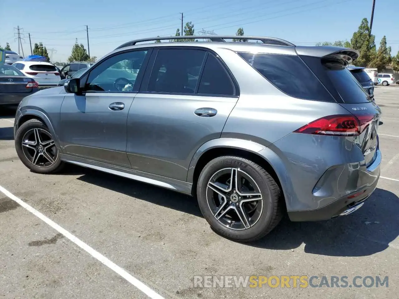 2 fotografías del automóvil dañado 4JGFB4KB9NA627383 MERCEDES-BENZ GLE-CLASS 2022