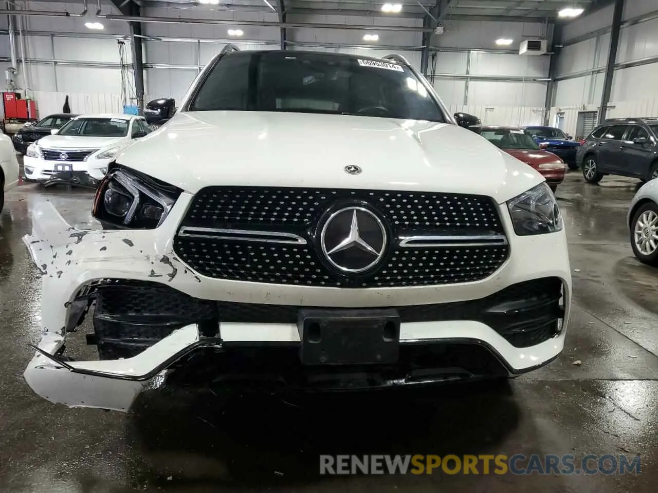 5 fotografías del automóvil dañado 4JGFB4KE0NA640856 MERCEDES-BENZ GLE-CLASS 2022