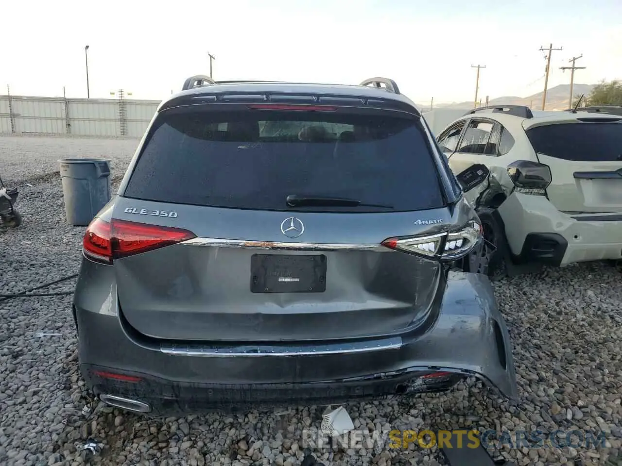 6 fotografías del automóvil dañado 4JGFB4KE2NA642804 MERCEDES-BENZ GLE-CLASS 2022