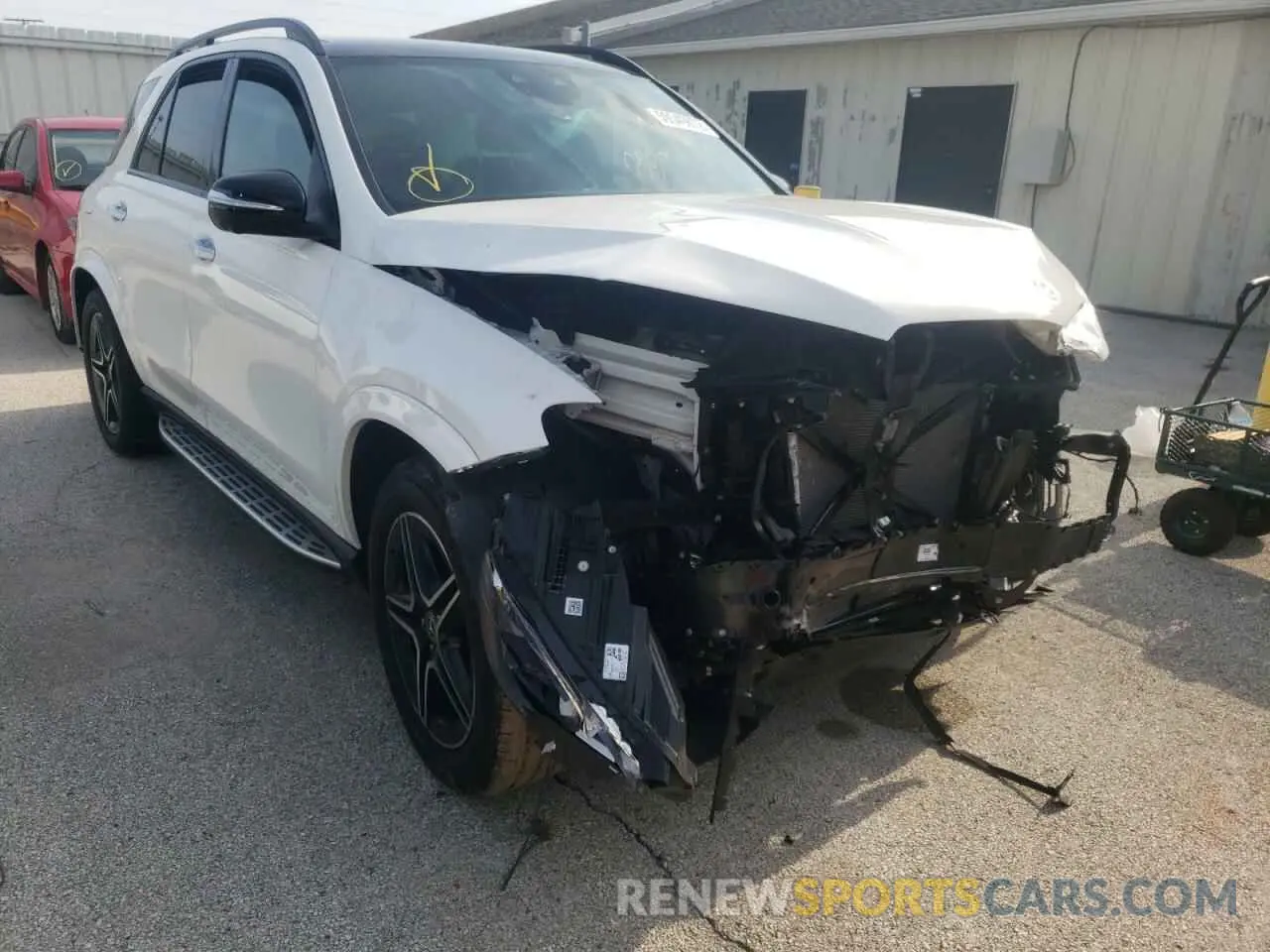 1 fotografías del automóvil dañado 4JGFB4KE7NA690010 MERCEDES-BENZ GLE-CLASS 2022
