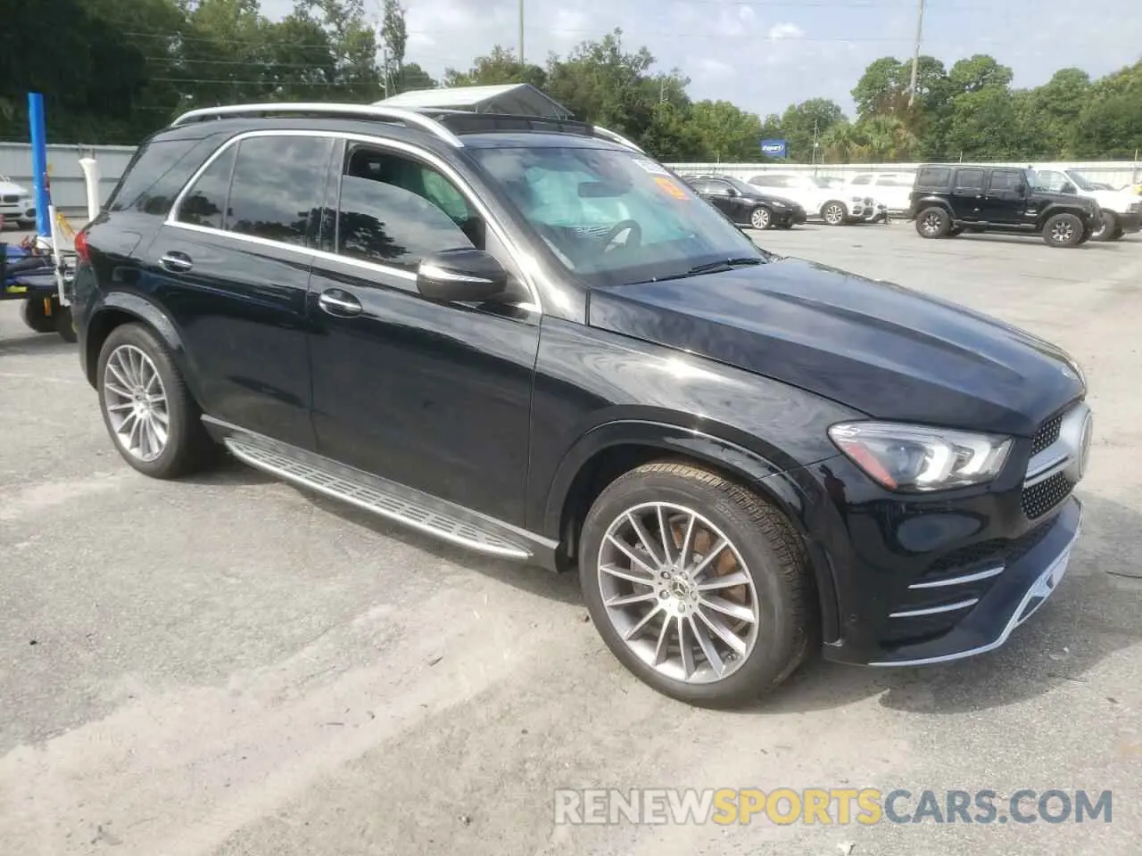 4 fotografías del automóvil dañado 4JGFB5KB0NA628394 MERCEDES-BENZ GLE-CLASS 2022