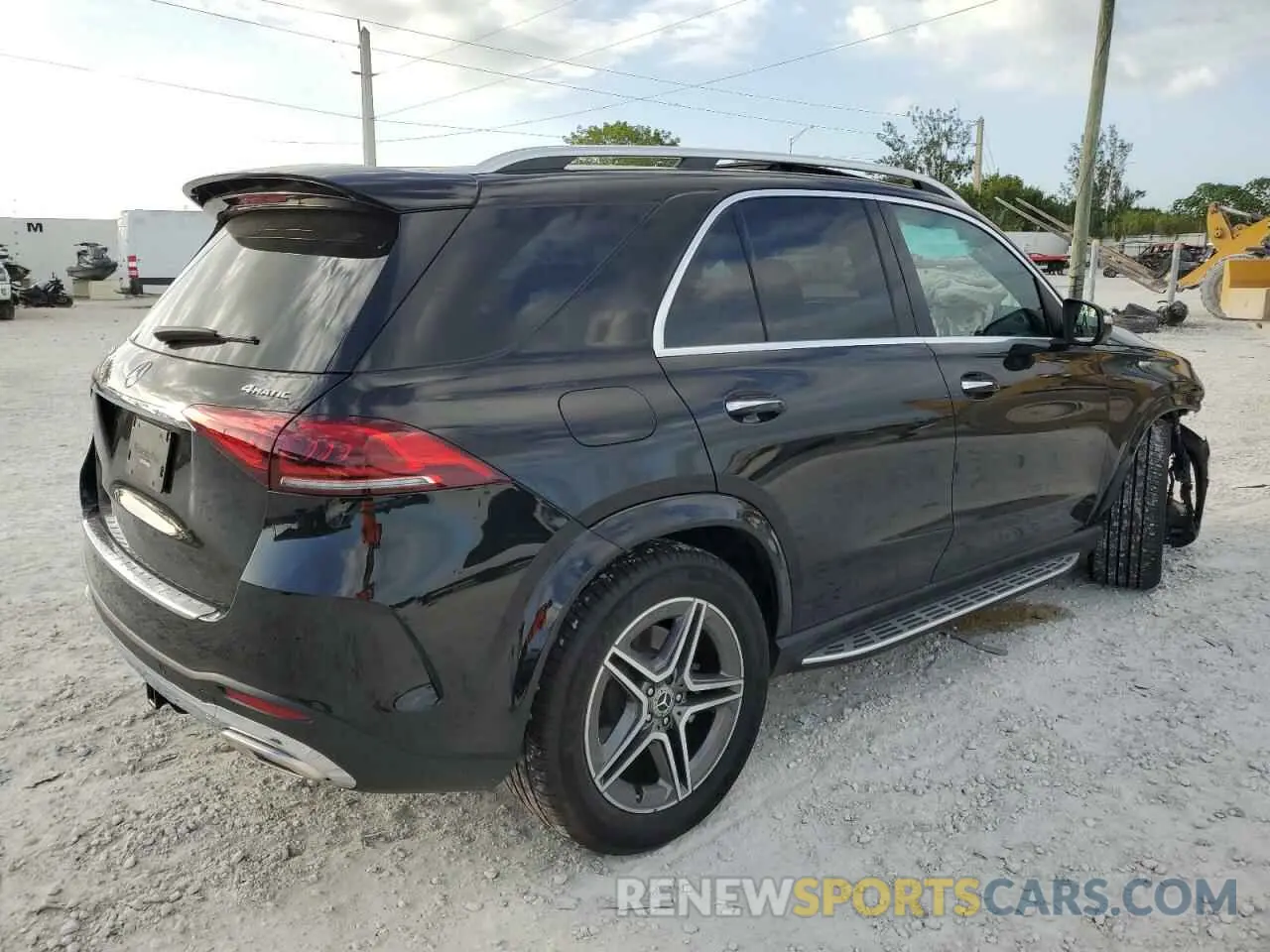 4 fotografías del automóvil dañado 4JGFB5KB1NA653062 MERCEDES-BENZ GLE-CLASS 2022