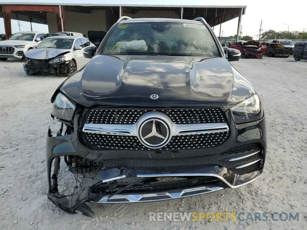 9 fotografías del automóvil dañado 4JGFB5KB1NA653062 MERCEDES-BENZ GLE-CLASS 2022
