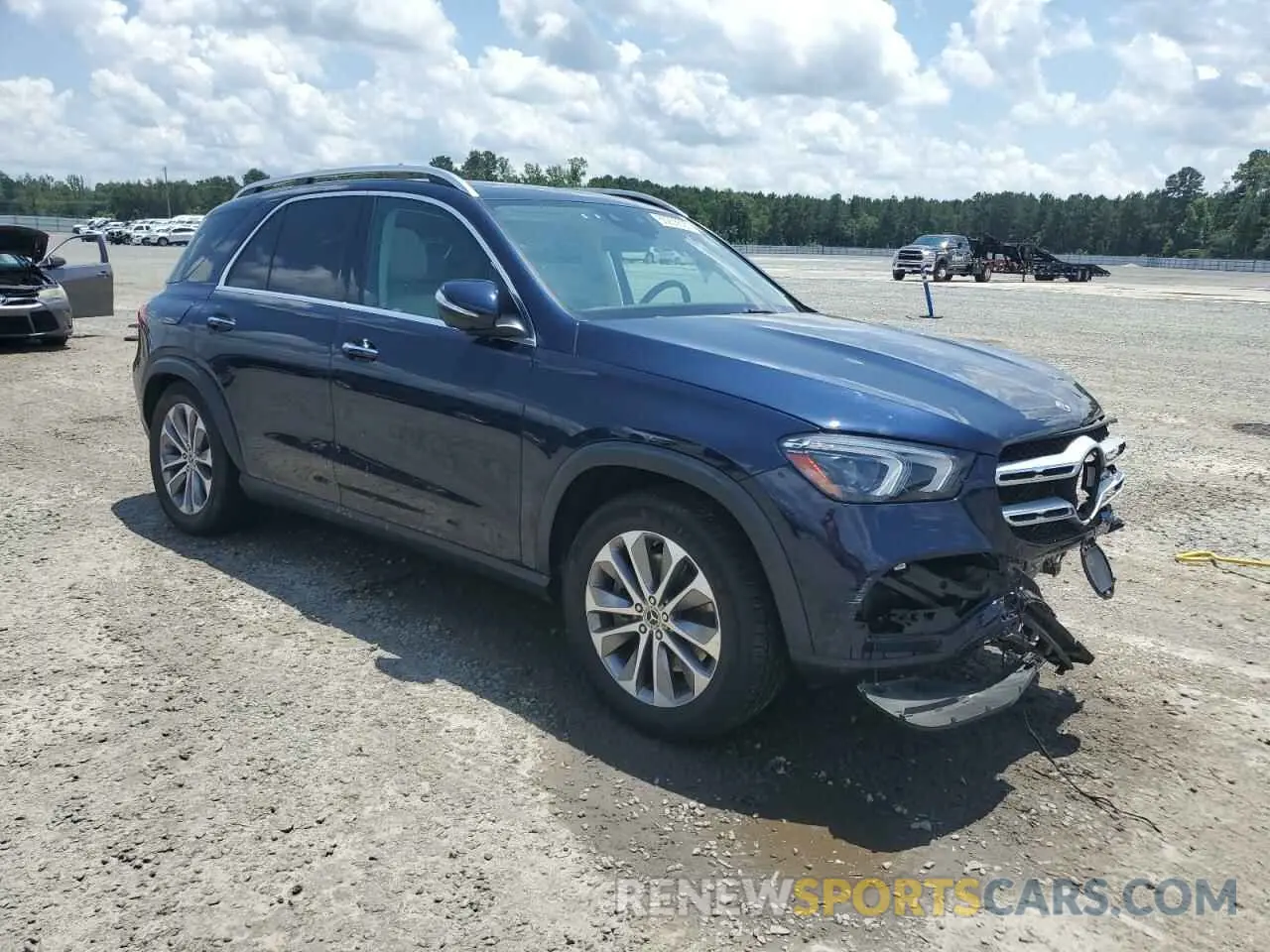 4 fotografías del automóvil dañado 4JGFB5KB3NA595990 MERCEDES-BENZ GLE-CLASS 2022
