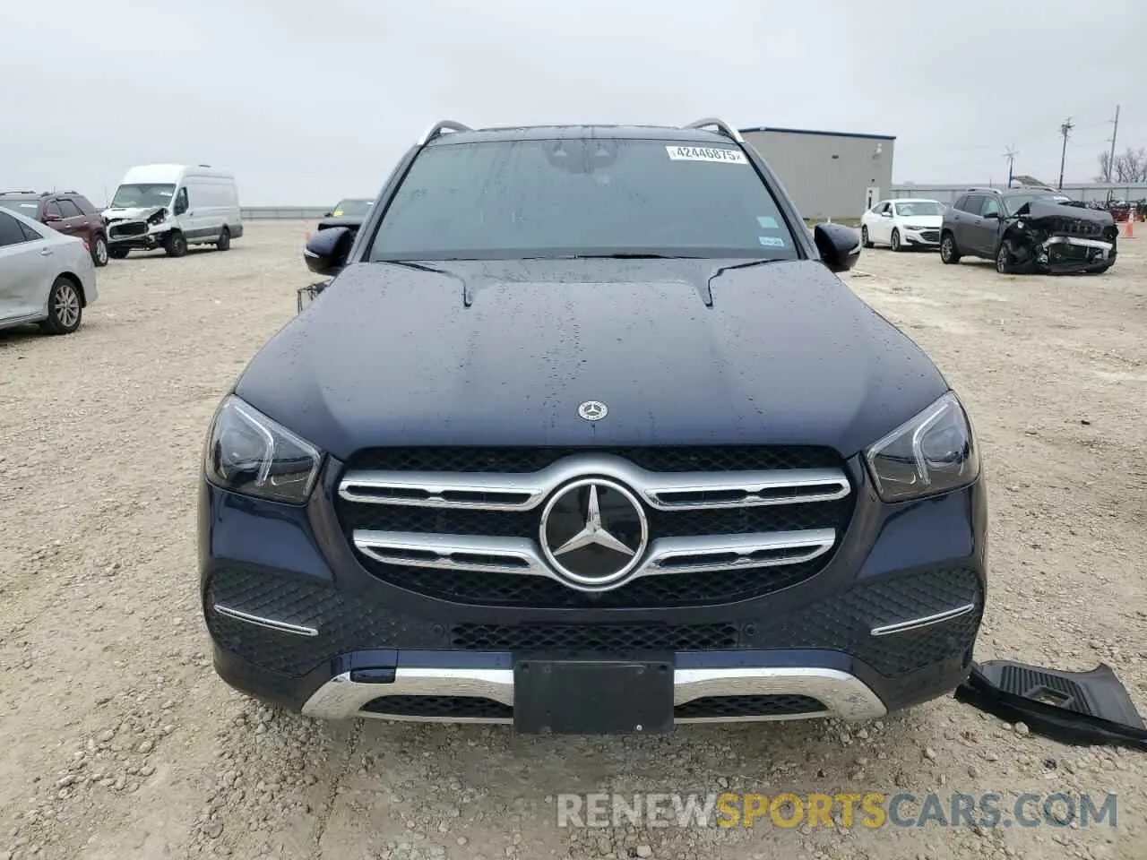 5 fotografías del automóvil dañado 4JGFB5KB7NA587214 MERCEDES-BENZ GLE-CLASS 2022