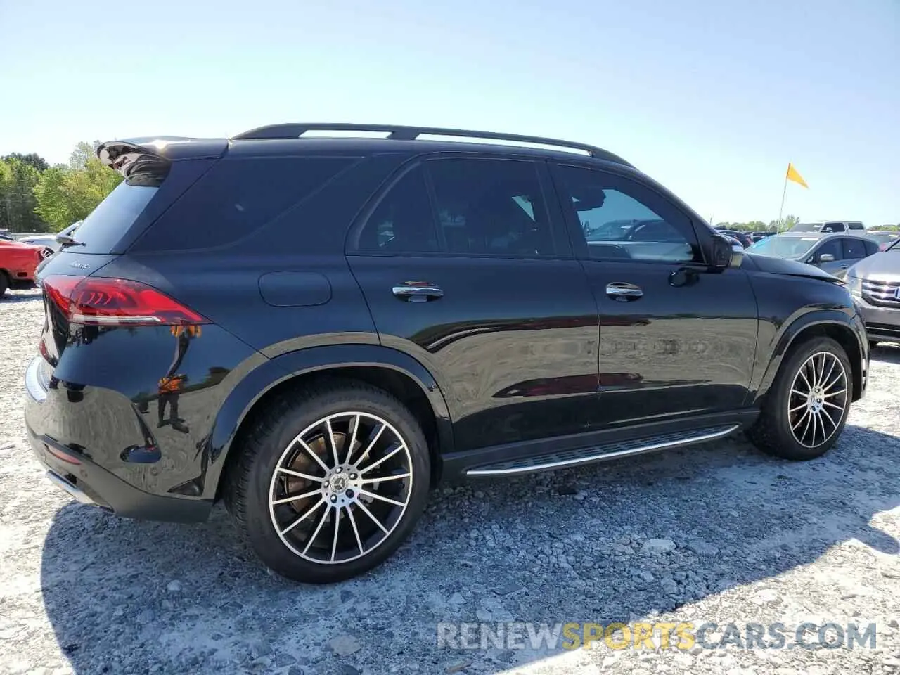 3 fotografías del automóvil dañado 4JGFB5KB9NA598053 MERCEDES-BENZ GLE-CLASS 2022