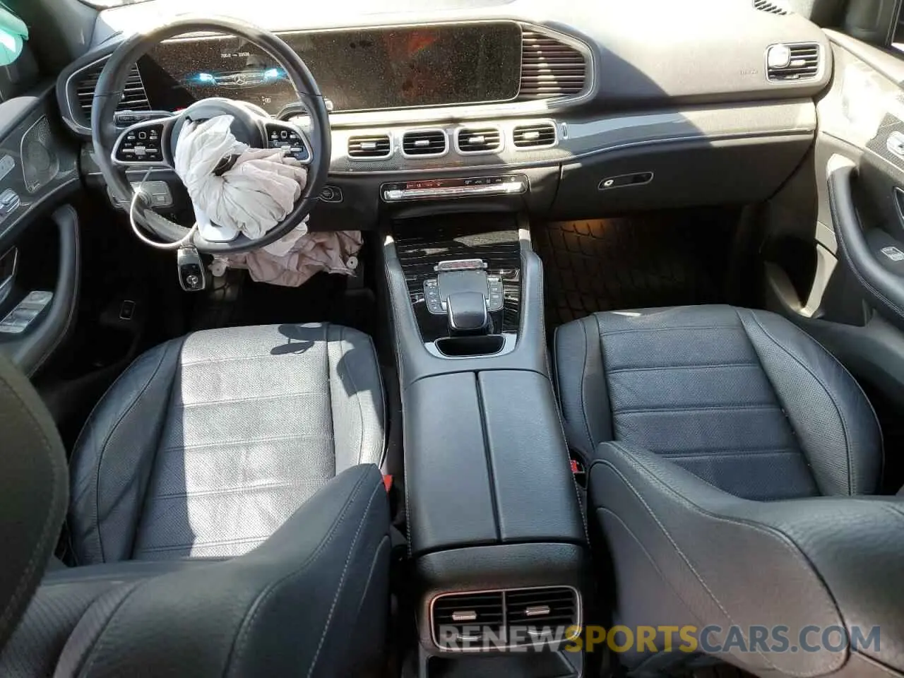 8 fotografías del automóvil dañado 4JGFB5KB9NA598053 MERCEDES-BENZ GLE-CLASS 2022