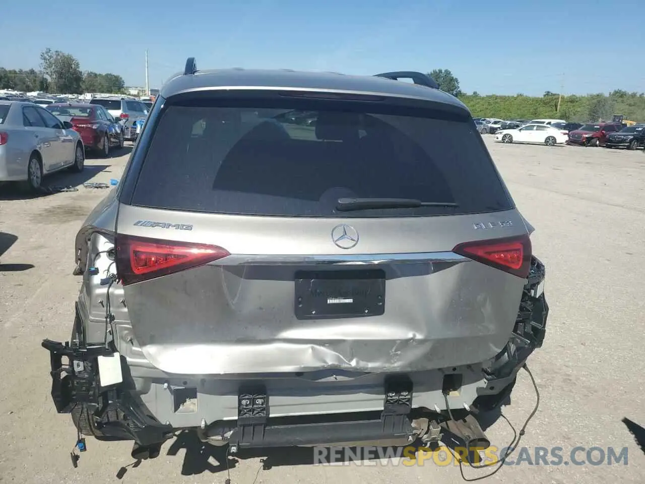6 fotografías del automóvil dañado 4JGFB6BB3NA593467 MERCEDES-BENZ GLE-CLASS 2022