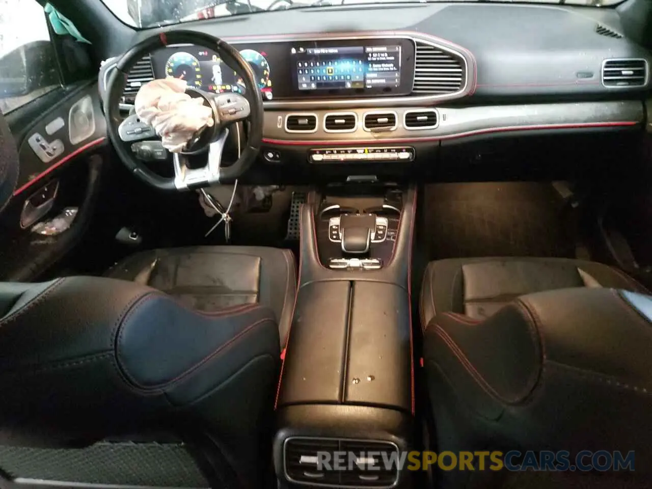 8 fotografías del automóvil dañado 4JGFB6BB8NA667109 MERCEDES-BENZ GLE-CLASS 2022
