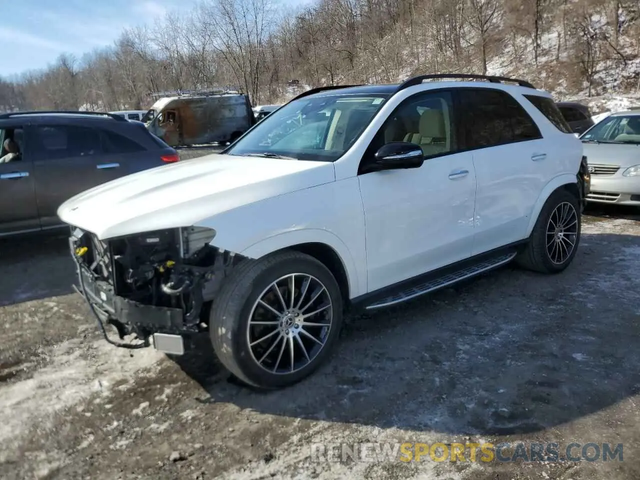 1 fotografías del automóvil dañado 4JGFB8GB1NA785636 MERCEDES-BENZ GLE-CLASS 2022